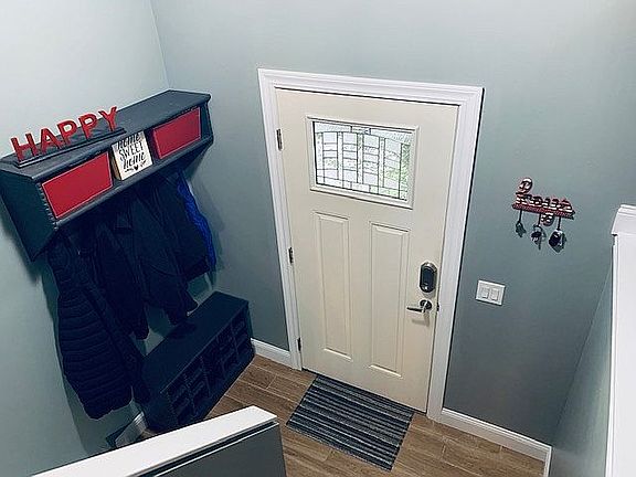 Front Door from Upstairs