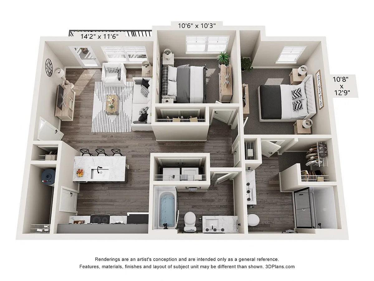 Floor plan The Easton
