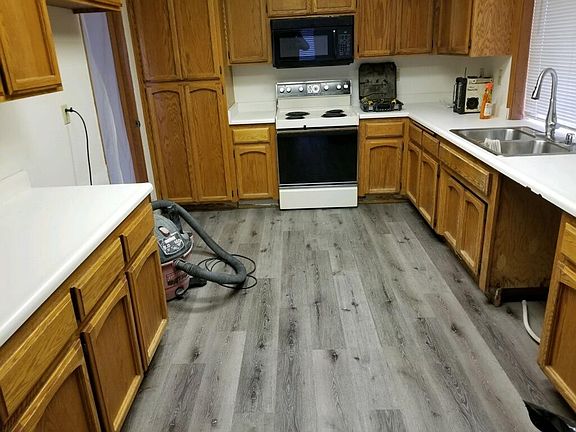 New kitchen flooring