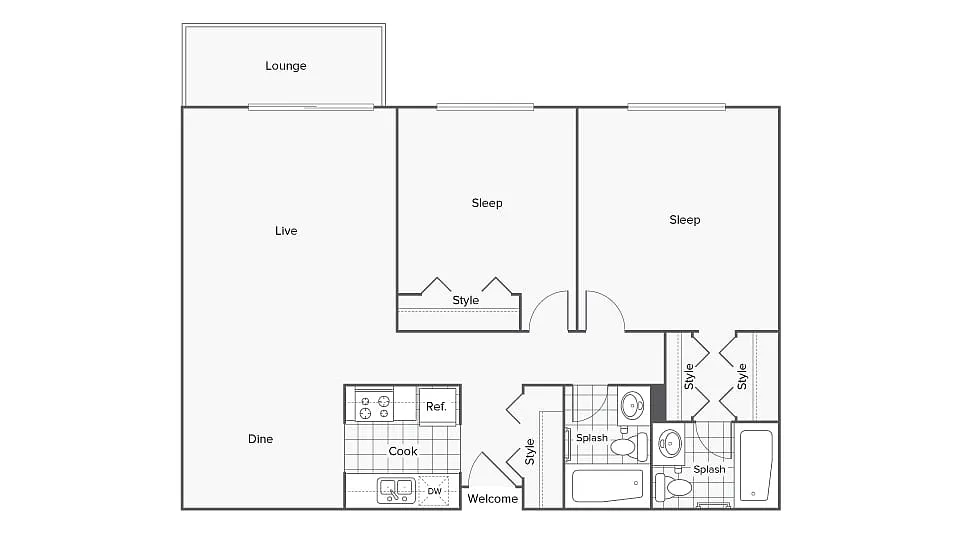 Floor plan Charlotte