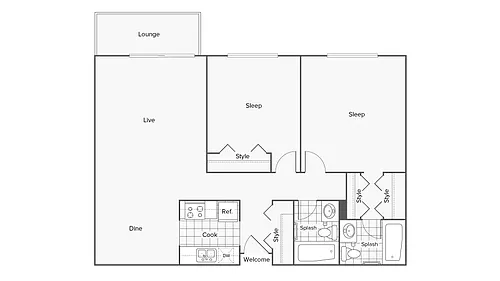 Floor plan Charlotte