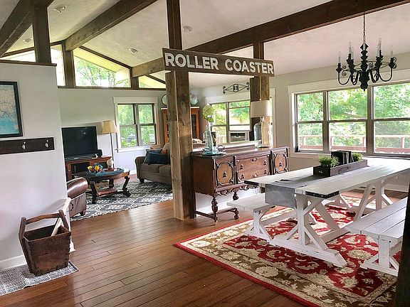 Open concept living area