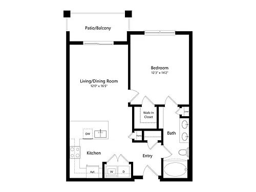 Floor plan Paisley