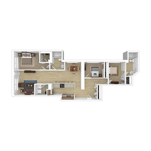 Floor plan 3A