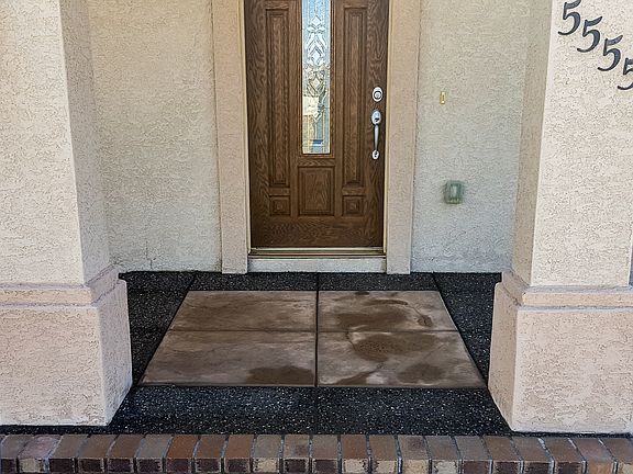 Decorative Front Entrance