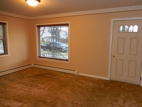 Picture window in living room
