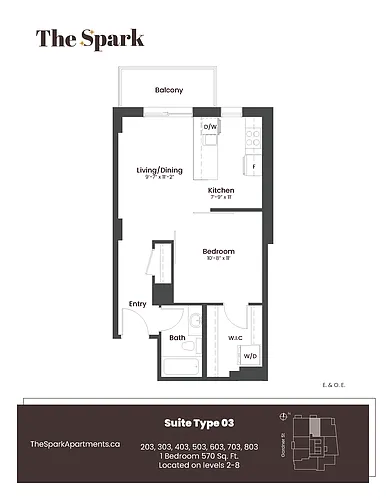 Floor plan 503