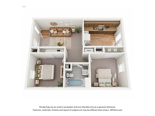 Floor plan Charlestowne