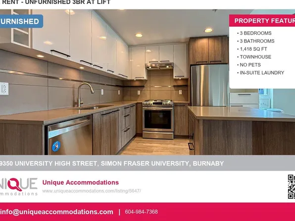 9350 University High St #405, Burnaby, BC V5A 0B6