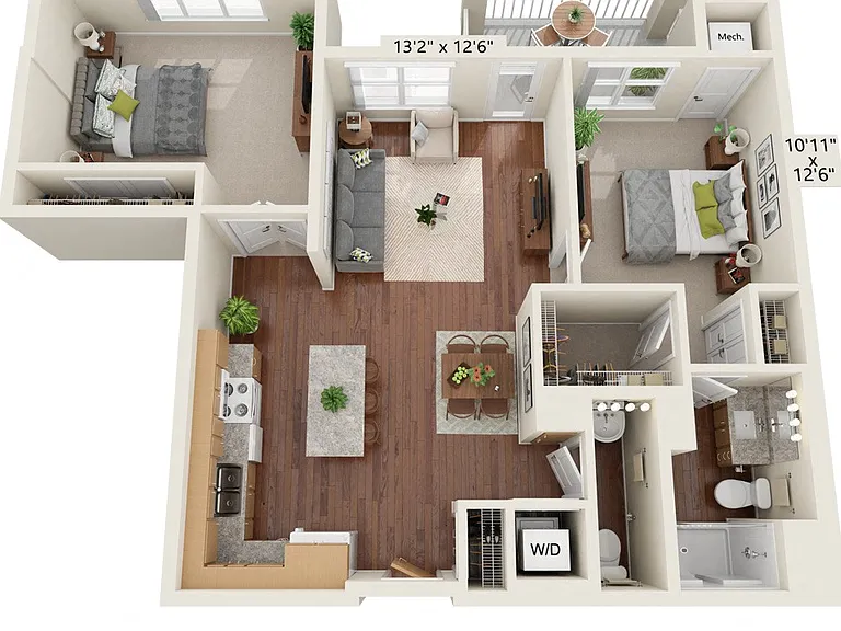 Oaks Landing 55+ Apartments — Photo 45