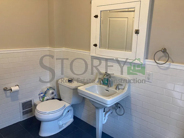 Second level bathroom