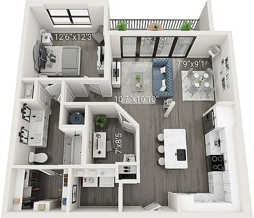 Floor plan Sylvan