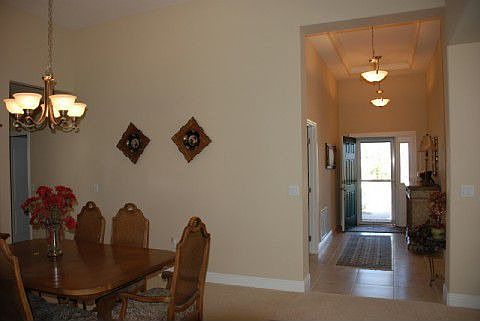 View of interior entry hallway