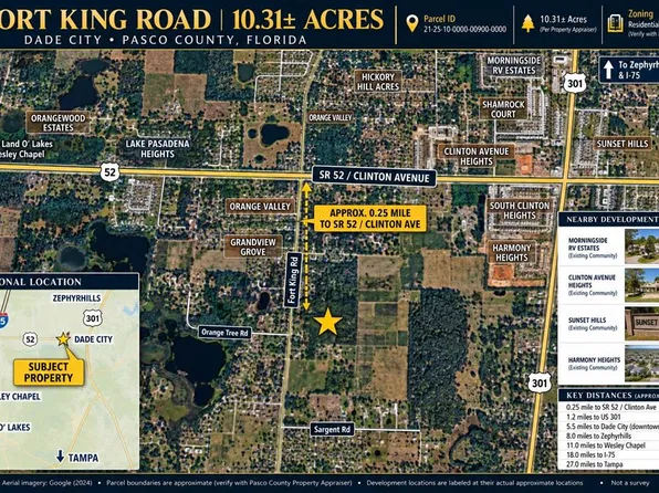 FORT KING RD, DADE CITY, FL 33525