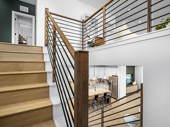 Two-story floor plan