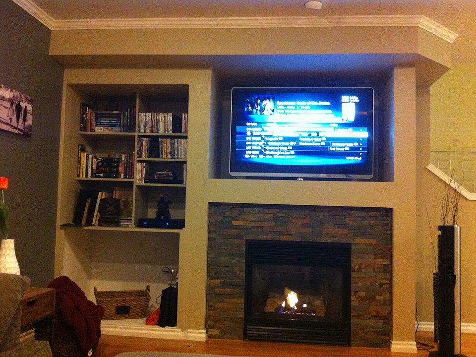 New fire place tile