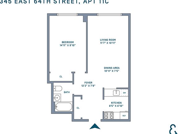 2nd image of 345 E 64th St APT 11C