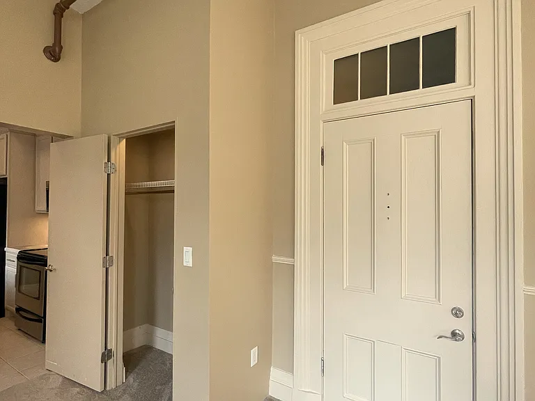 Apartment Entry & Entry Closet