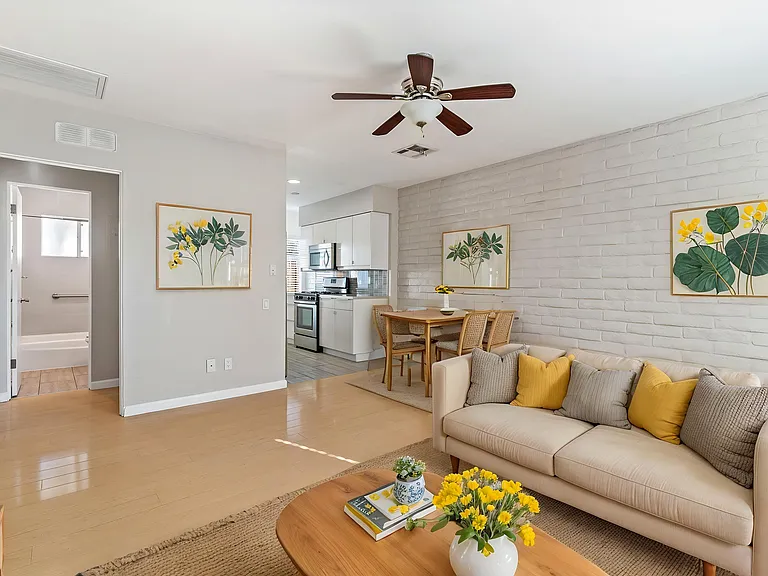virtually staged - apartment is unfurnished