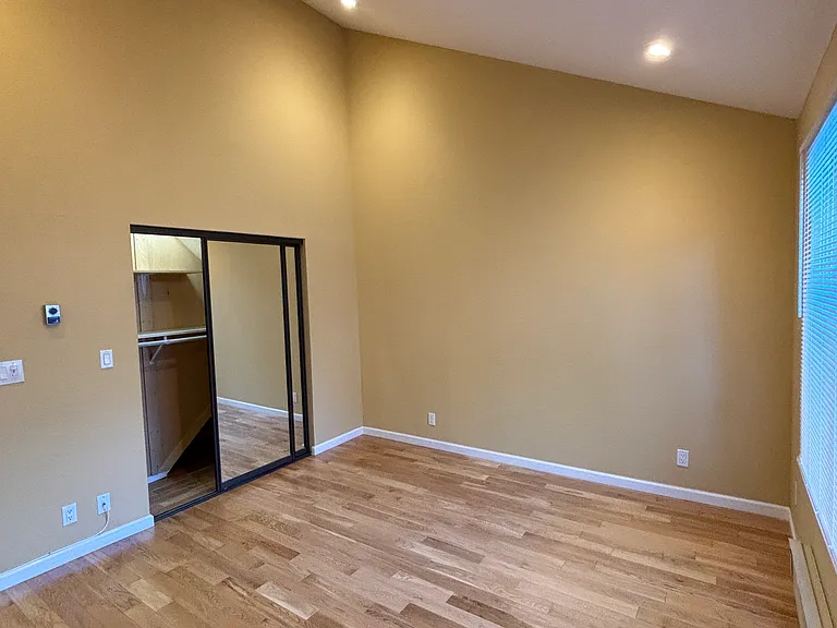 master bedroom with lights