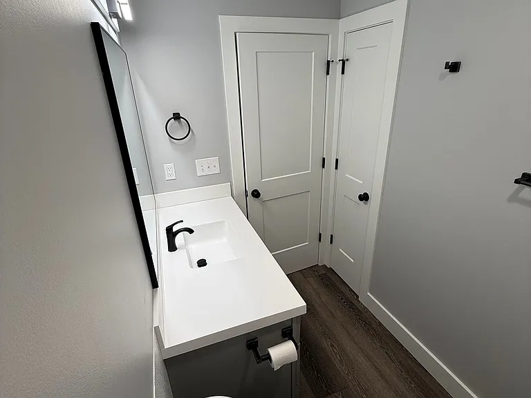 Renovated bathroom