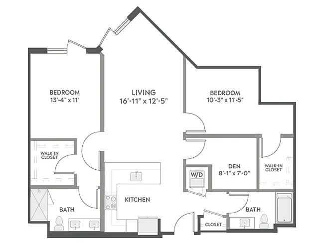 Floor plan C6D