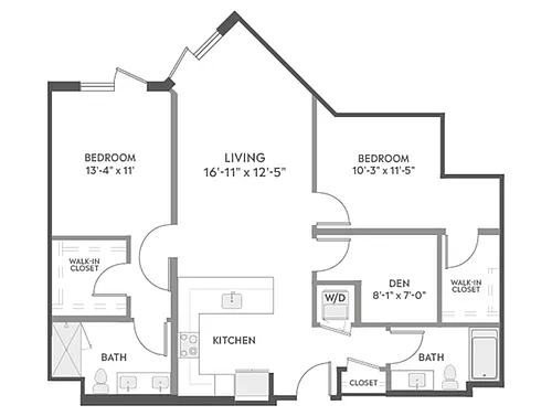 Floor plan C6D