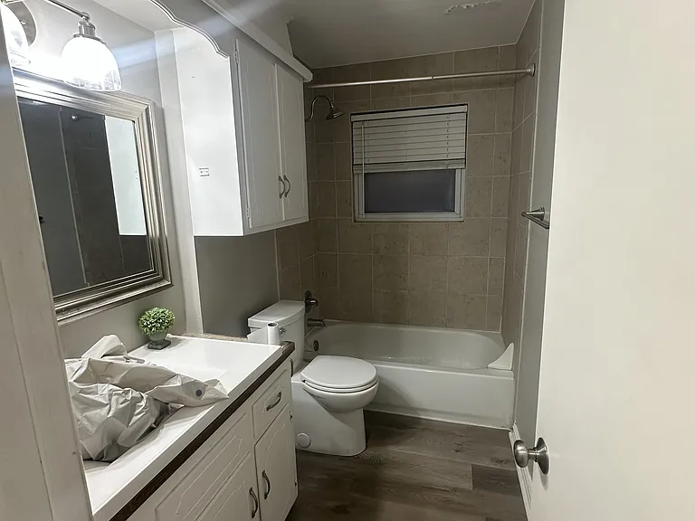Full Bathroom, Newer Paint, Lighting and Flooring.
