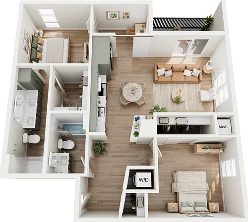Floor plan Willow