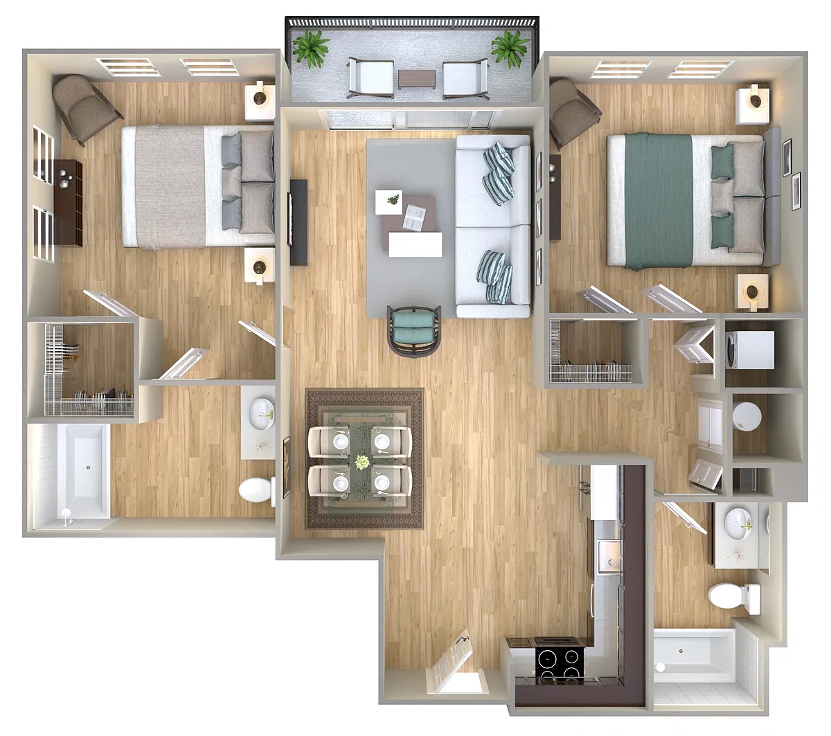 Floor plan Cayenne