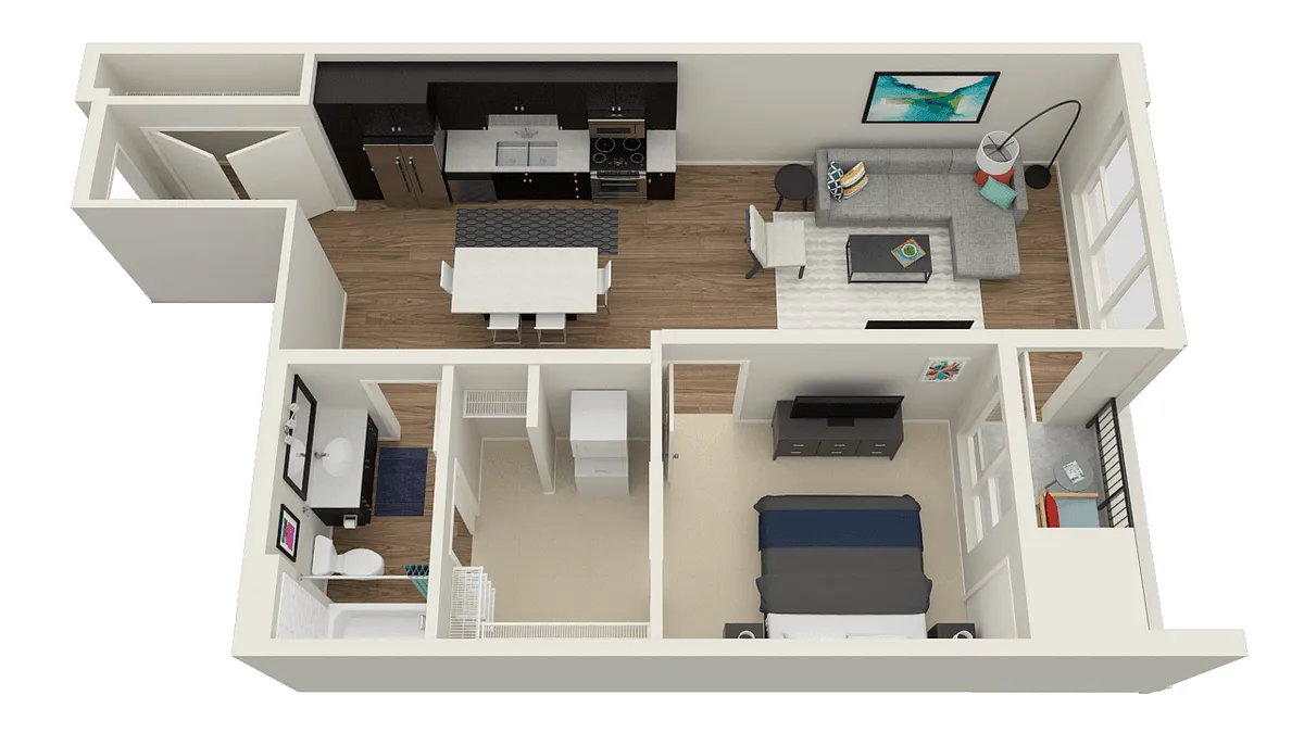 Floor plan Thirty Two