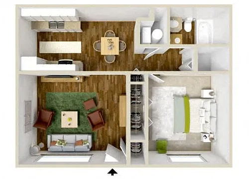 Floor plan A1