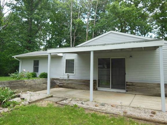 The cement pad under the carport is a nice feature.