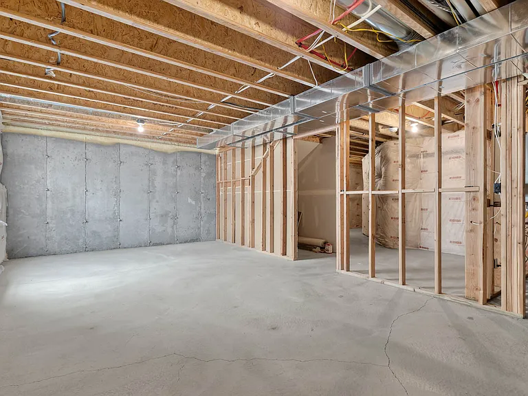 Unfinished basement