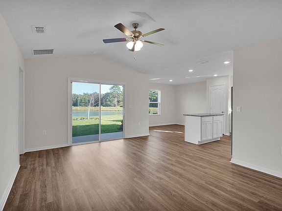 The open entertainment space gives you all the space you need to host friends and family