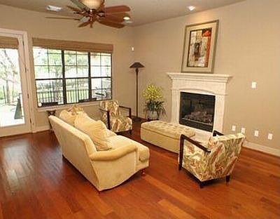 Living Room with gas Fireplace