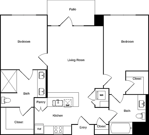 Floor plan B1