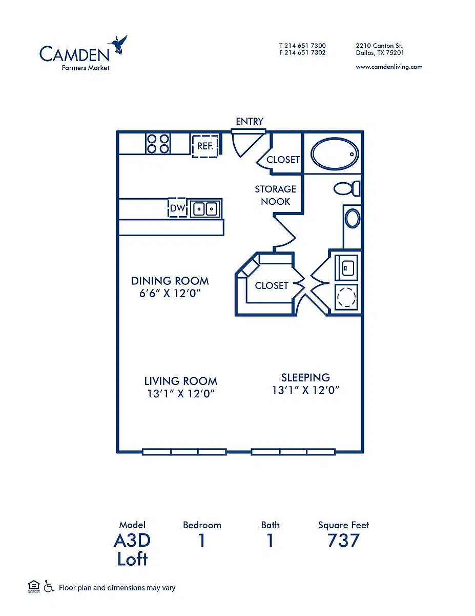 Floor plan A3D - Loft
