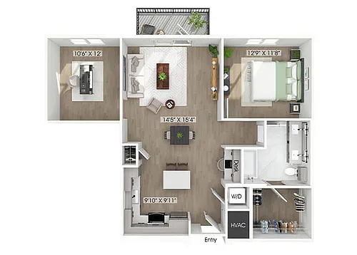 Floor plan A5D