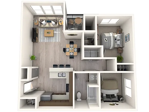 Floor plan Elevated Nine78