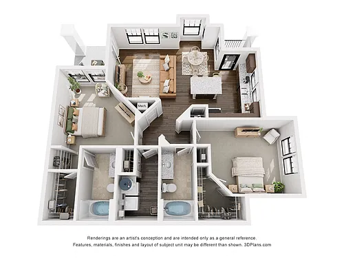 Floor plan The Arabesque