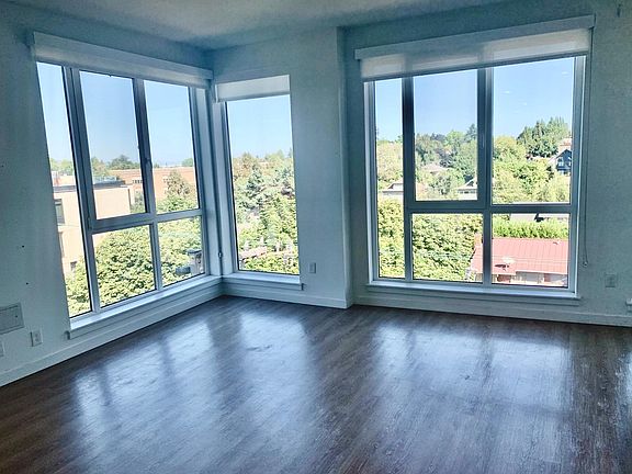 Corner windows in the living room