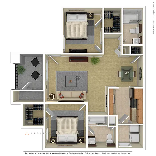 Floor plan The Sapphire
