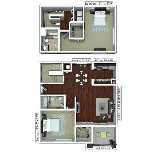Floor plan Aloft II