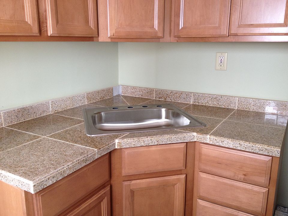 Custom Granite Tile Counter