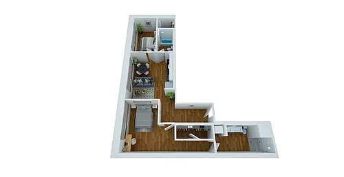 Floor plan Delmar