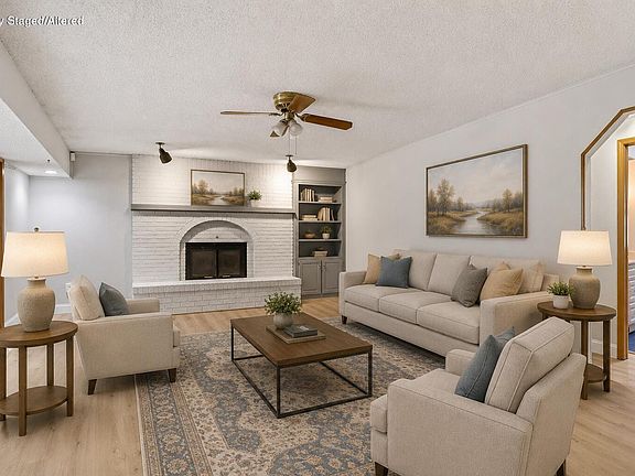 Living Room Virtually Staged
