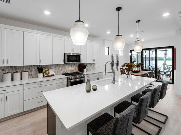 Kitchen with ample storage