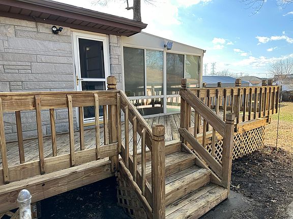Deck and Sunroom