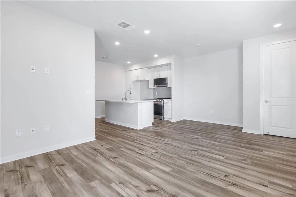 Family Room - Picture taken before the refrigerator was installed